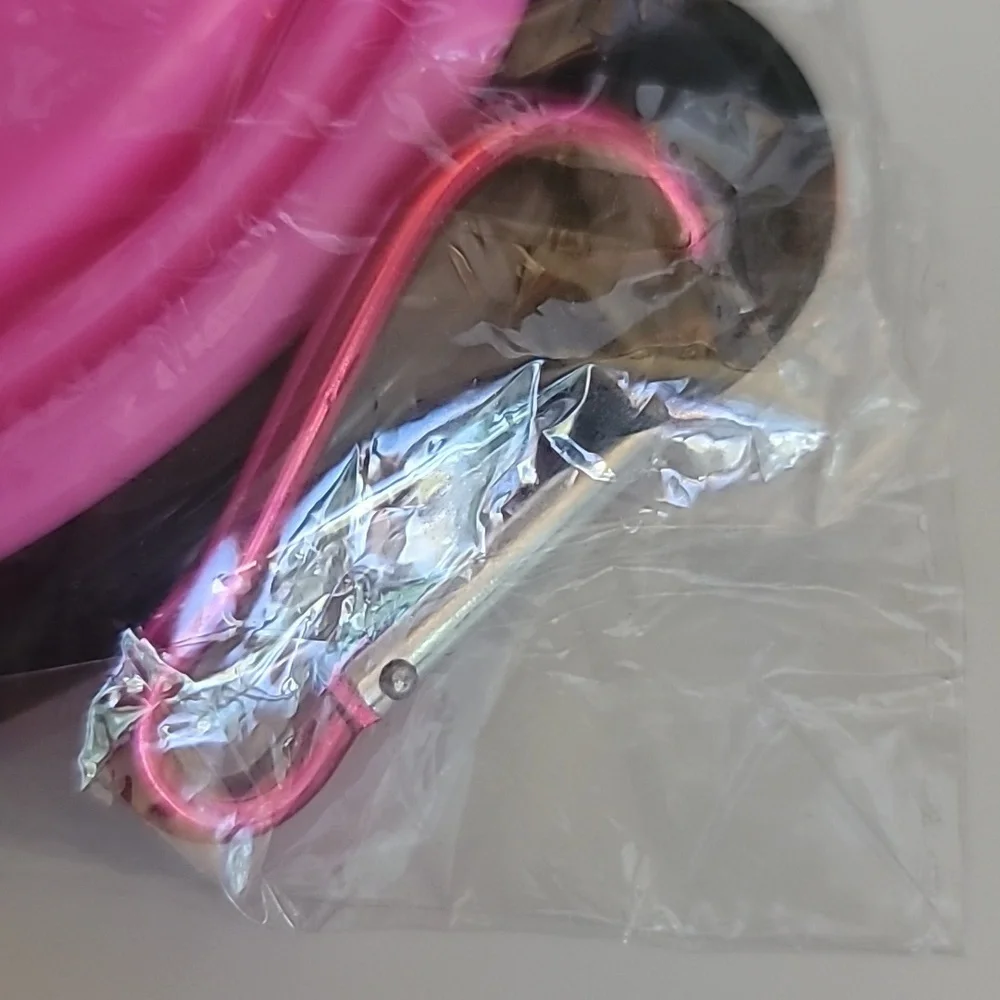 Collapsible Dog or Cat Lightweight Pink Folding Water or Food Bowl